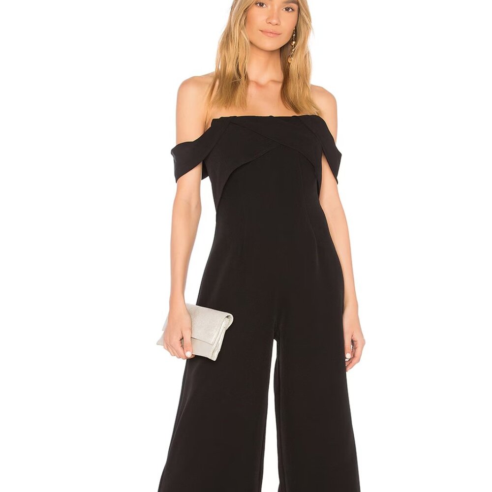 Keepsake the Label + Revolve / Shooting Star Wide Leg Jumpsuit S
